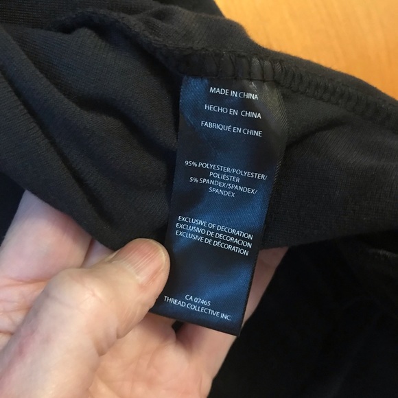 SOLD - Bebe Black Velour Hoodie - Medium - Picture 7 of 14